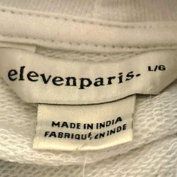 Eleven Paris Bless This Mess Cotton Hoodie Swirl Aop Skull Mens Size Large 42 44 - Picture 7 of 8